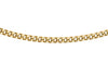 9ct Yellow Gold 40 Diamond Cut Curb Chain 41m/16"9