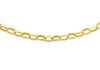 9ct Yellow Gold 100 Oval Belcher  Chain 41m/16"9