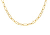 9ct Yellow Gold Paper Chain Necklace