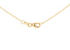 9ct Yellow Gold Tri-White Zirconia Y-Necklace
