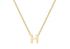 9ct Yellow Gold Initials Adjustable Necklace
