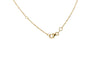 9ct Yellow Gold Wreath Arc Ring Necklace