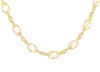 9ct Yellow Gold Triple Oval Interlinked Chain