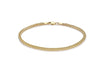9ct Yellow Gold 3mm Spiga Chain Bracelet 19m/7.5"9
