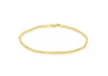 9ct Gold Mini Squares Byzantine Chain