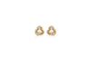 9ct Yellow Gold Freshwater Pearls Knot Stud Earrings Success