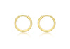 9ct Yellow Gold Huggy Hoop Earrings