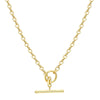 9ct Yellow Gold 100 T-Bar Oval Belcher Chain
