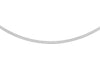 9ct White Gold Square Snake Chain