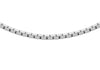 9ct White Gold 40 Mirror Box Chain 41m/16"9