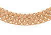 9ct Rose Gold 36 Garibaldi Chain 43m/17"9