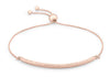 9ct White Gold Box Chain Diamond Cut Adjustable Bracelet