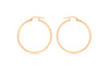 9ct Rose Gold 30mm Creole Earrings