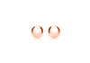 9ct Rose Gold 3mm Ball Stud Earrings
