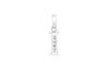 9ct White Gold Zirconia  4mm x 12mm 'I' Initial Pendant