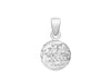 9ct Yellow Gold Hexagon Diamond Cut Ball Pendant