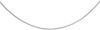 18ct White Gold Slim Shiny Snake Chain