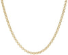 9ct Yellow Gold 100 Round Belcher Chain