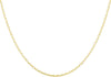 9ct Yellow Gold 100 Oval Belcher Chain