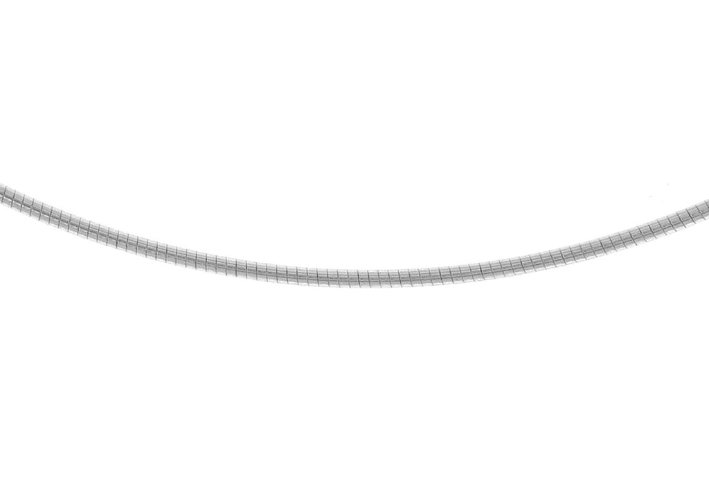 Sterling Silver Omega Chain 41m/16"9