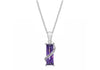 SILVER NS2076 AMY Zirconia  Fancy  16"9