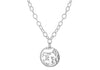 SILVER LOVE Disc T-BAR NEK 169