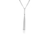 Sterling Silver 7 Strand Tassel Necklace  46m/18"9
