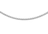 Sterling Silver Adjustable Spiga Slider 81m/32"9
