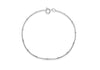 Sterling Silver Ball and Snake Chain Bracelet 18m/7"9