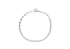 Sterling Silver 2.6mm Oval Belcher  Bracelet 18m/7"9