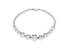 Sterling Silver Graduated Ball Bracelet 19m/7.5"9