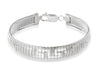 Sterling Silver Cleopatra Style Grecian Bracelet 19m/7.5"9