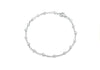 Sterling Silver Ball Bracelet 18m/7"9