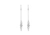 Sterling Silver Ethni Bead Drop Earrings