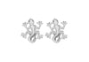 Sterling Silver 8mm x 10mm Geko Stud Earrings