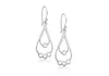 Sterling Silver Ball and Teardrop Earrings