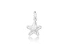 Sterling Silver 11mm x 17mm Star Pendant