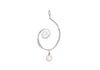 SILVER WIRE & PEAR DROP Pendant