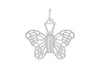 SILVER FILIGREE B/FLY Pendant