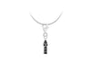Sterling Silver Big Ben Lobster-Clasp Charm
