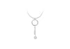 Sterling Silver 21.2mm x 66.3mm Multi Disc Pendant