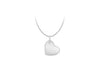 Sterling Silver 12mm x 17mm Polished Heart Pendant