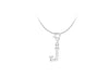 Sterling Silver Plain 'J' Lobster-lasp Initial Charm9
