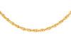 Sterling Silver Gold Plated Necklace  Chain