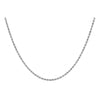 9ct White Gold 60 Rope Chain