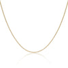 9ct Yellow Gold 25 Diamond Cut Curb Chain