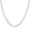 Sterling Silver 300 Square Curb Chain