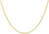 9ct Yellow Gold 60 Diamond Cut Curb Chain