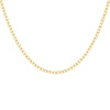 9ct Yellow Gold 100 Flat Curb Chain