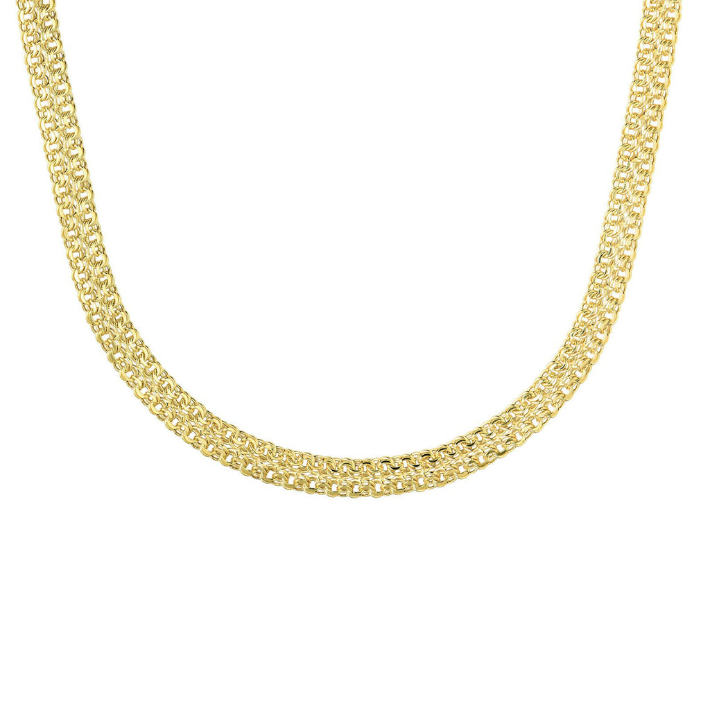 9ct Yellow Gold Garibaldi Chain Necklace